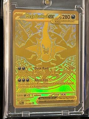 MEGA DARKRAI EX 120/084 PITCH BLACK HOLO